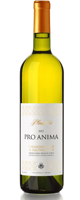 Pro Anima Chardonnay & Sauvignon belo vino Plantaže
